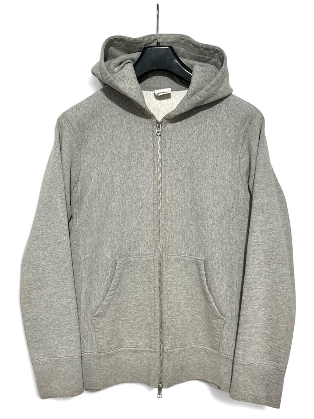 3Sixteen Zip-Up Hoodie in Gray